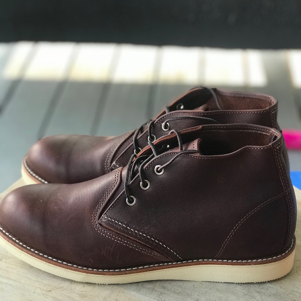 Men’s Red Wing Work Chukka Boot in Briar leather